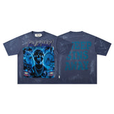BKYS Skull Ferris Wheel Rhinestone Tee