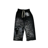 Black ‘Striped’ Sweatpants