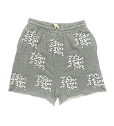 Mixed Emotion ME Logo Fleece Shorts Grey