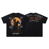 SUPPLY Hills Boxy Black T‑Shirt