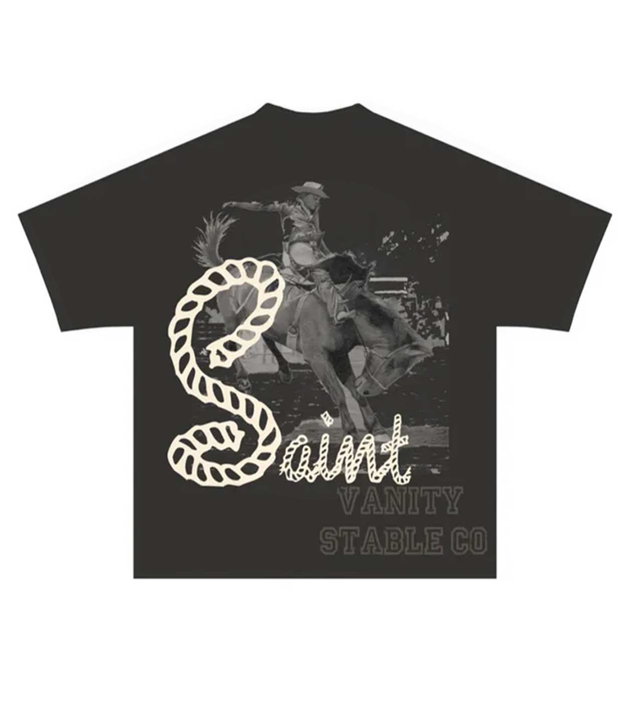 Saint Vanity Stable Tee Faded Black